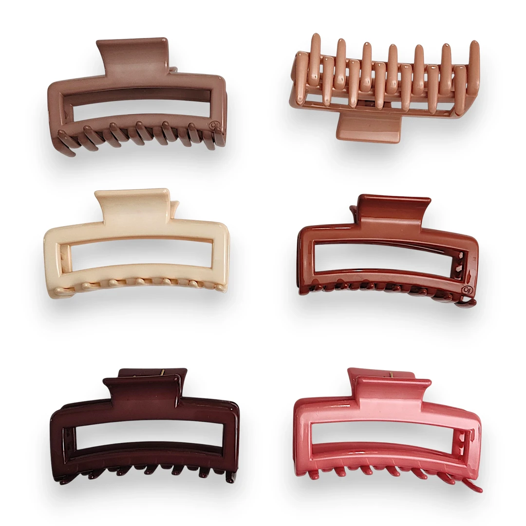 [BRO6194S5] Broche Rectangular Color 85