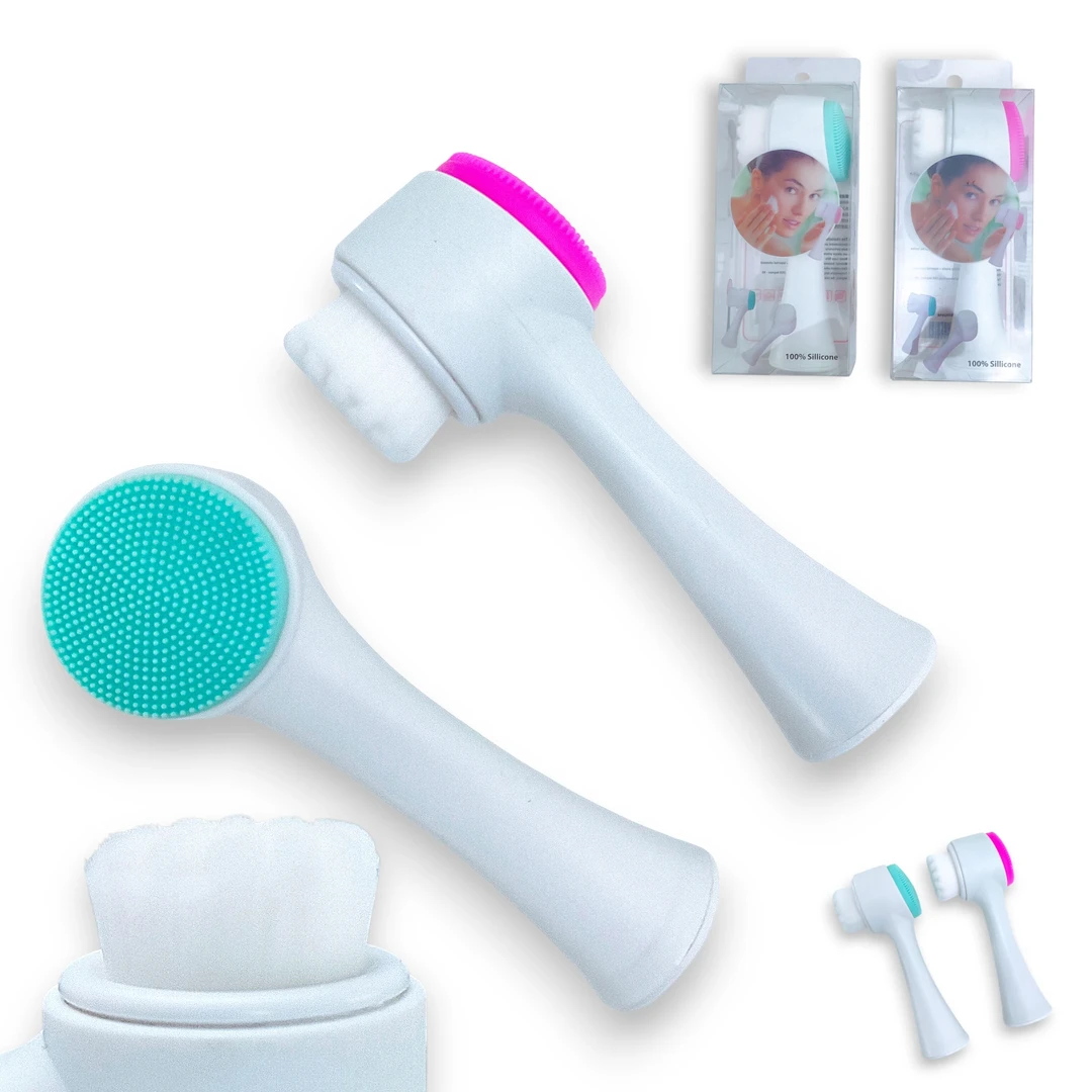 Cepillo Facial Doble