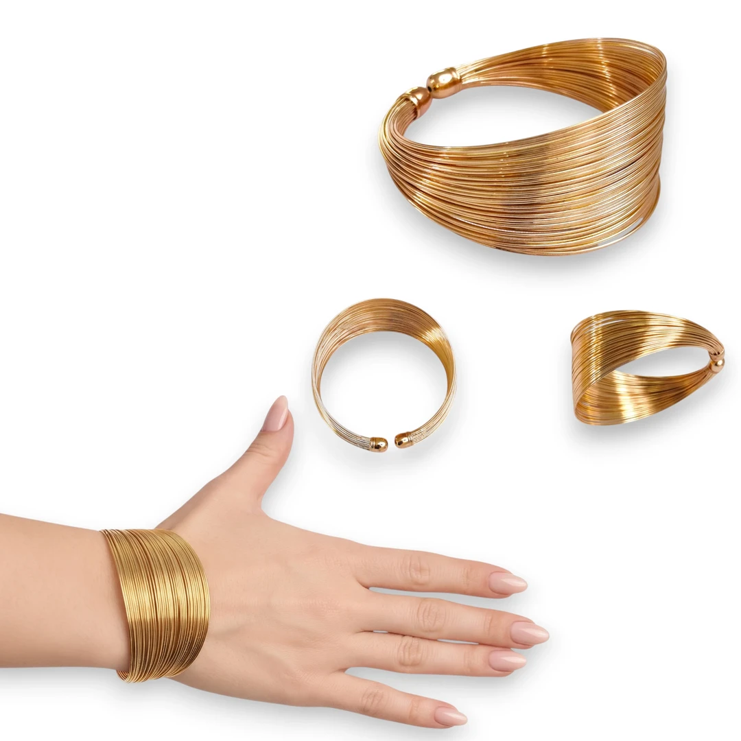 Pulsera Multihilos Cuffed
