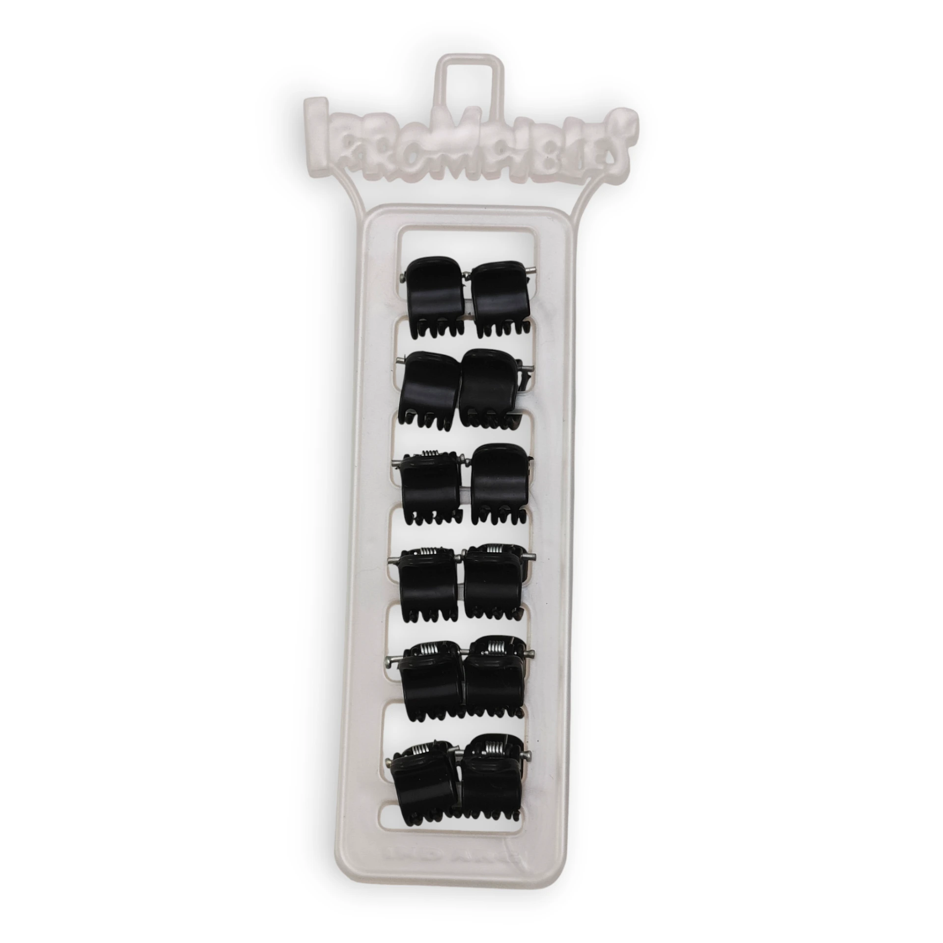[BRO924715] Broche Mini Negro Irrompible