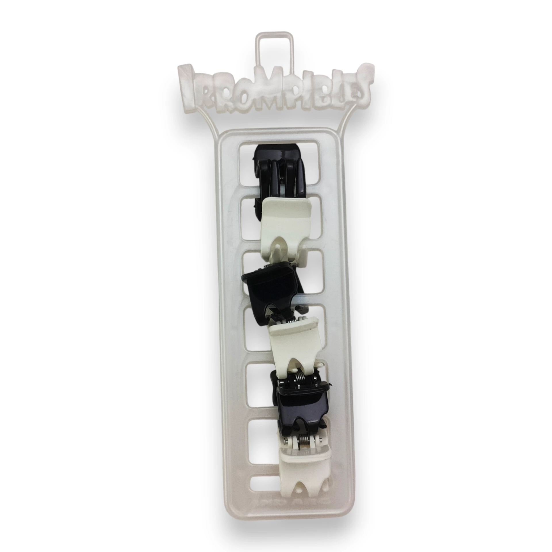 [BRO924717] Broche Mini Negro Irrompible 2 ByN