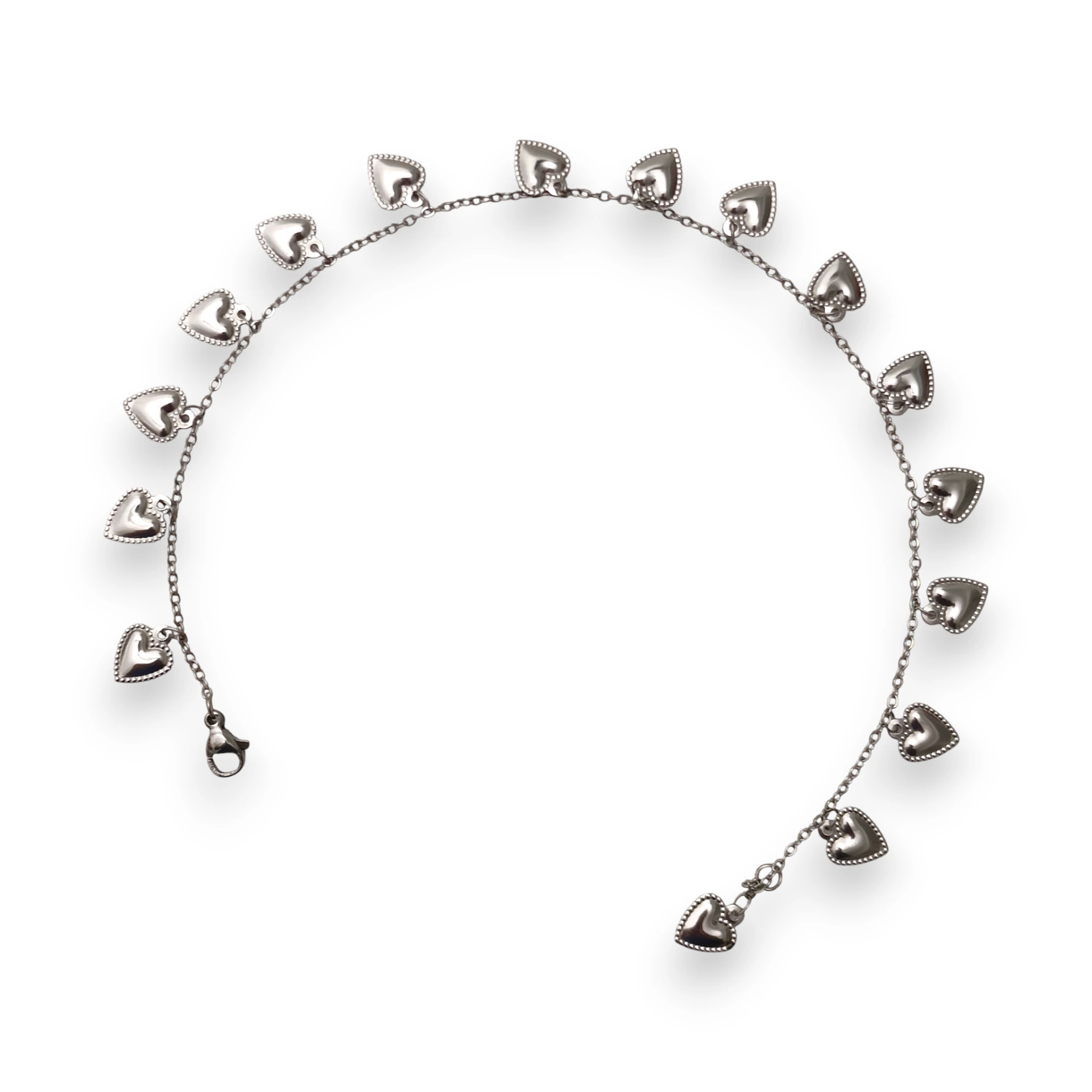 [TOB940251] Tobillera Heart Charms