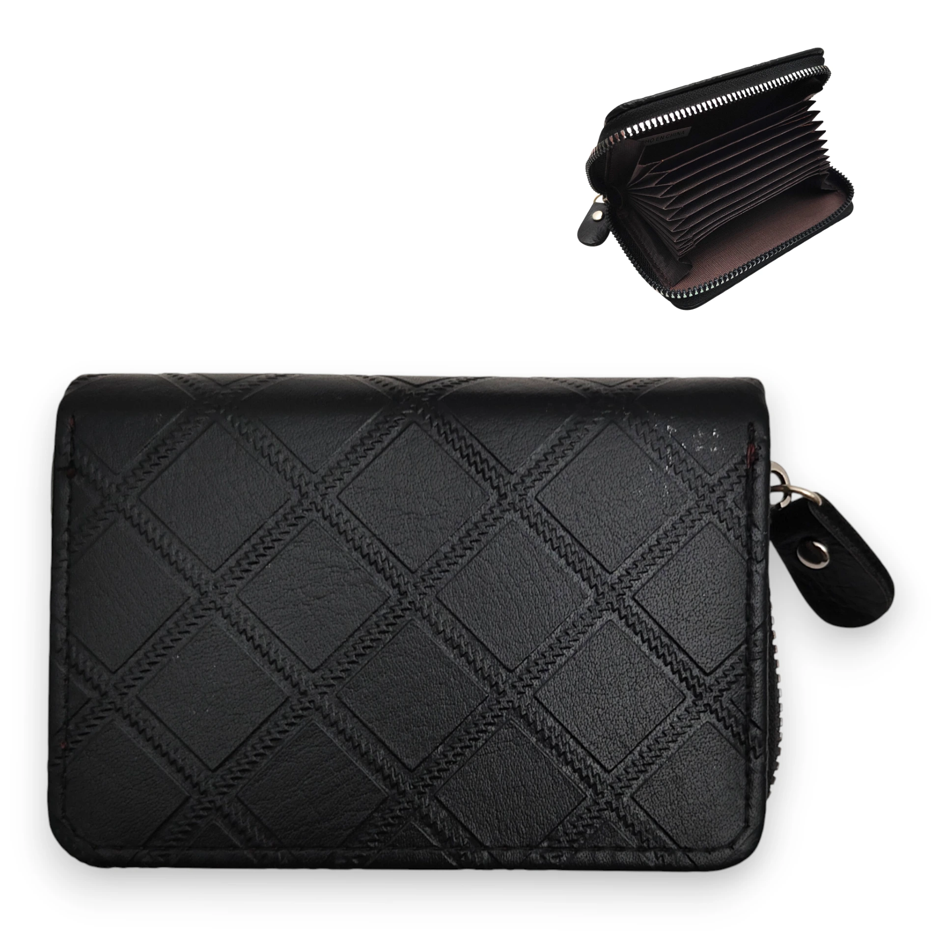 Tarjetero Zip Minimalista