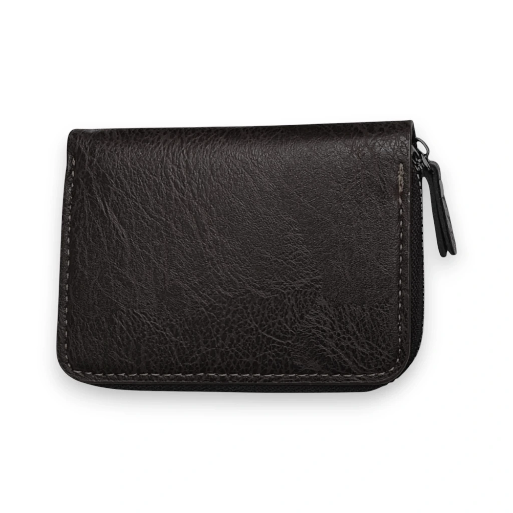 [TAR824610] Tarjetero Zip Minimalista (Negro)