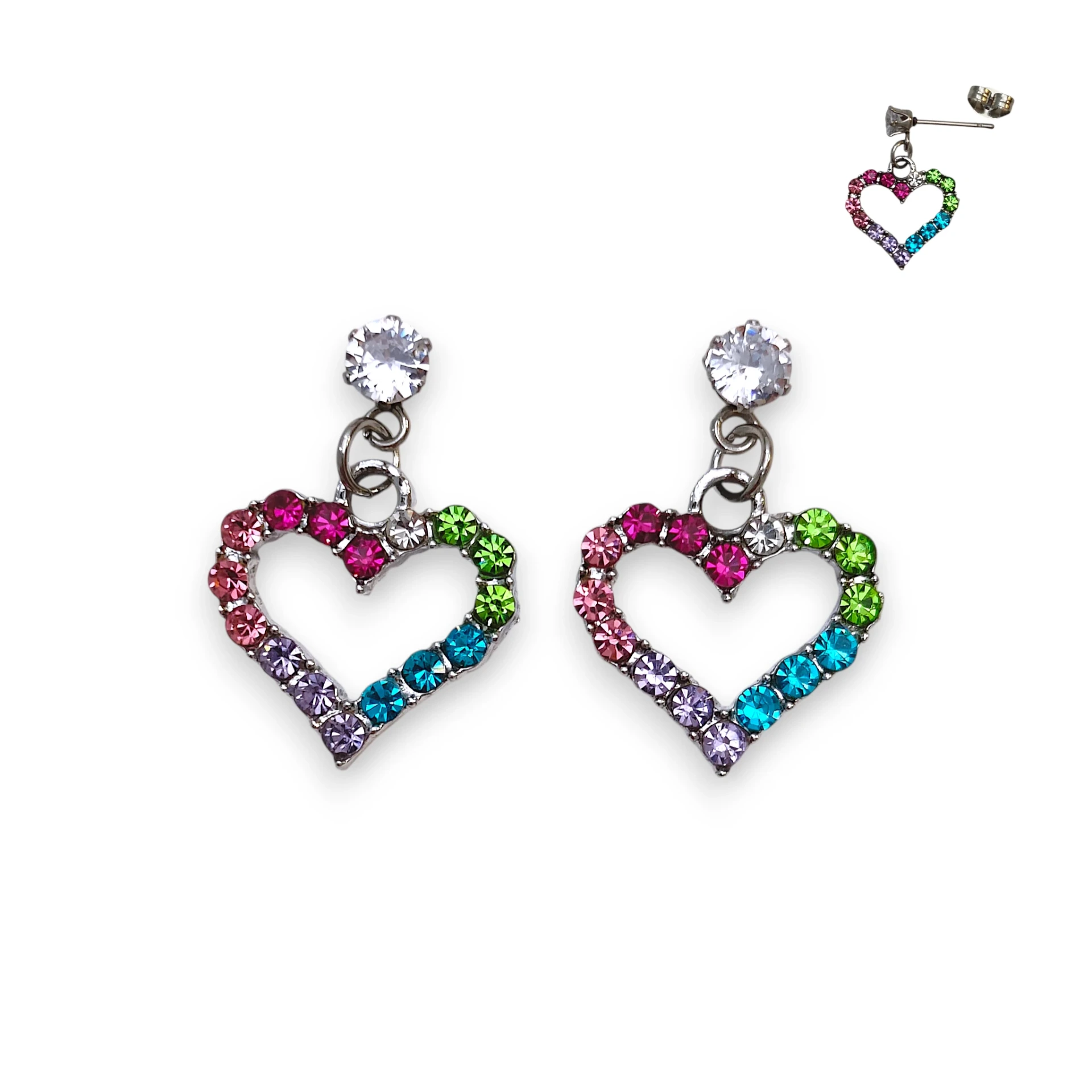 Argollas Strass Love