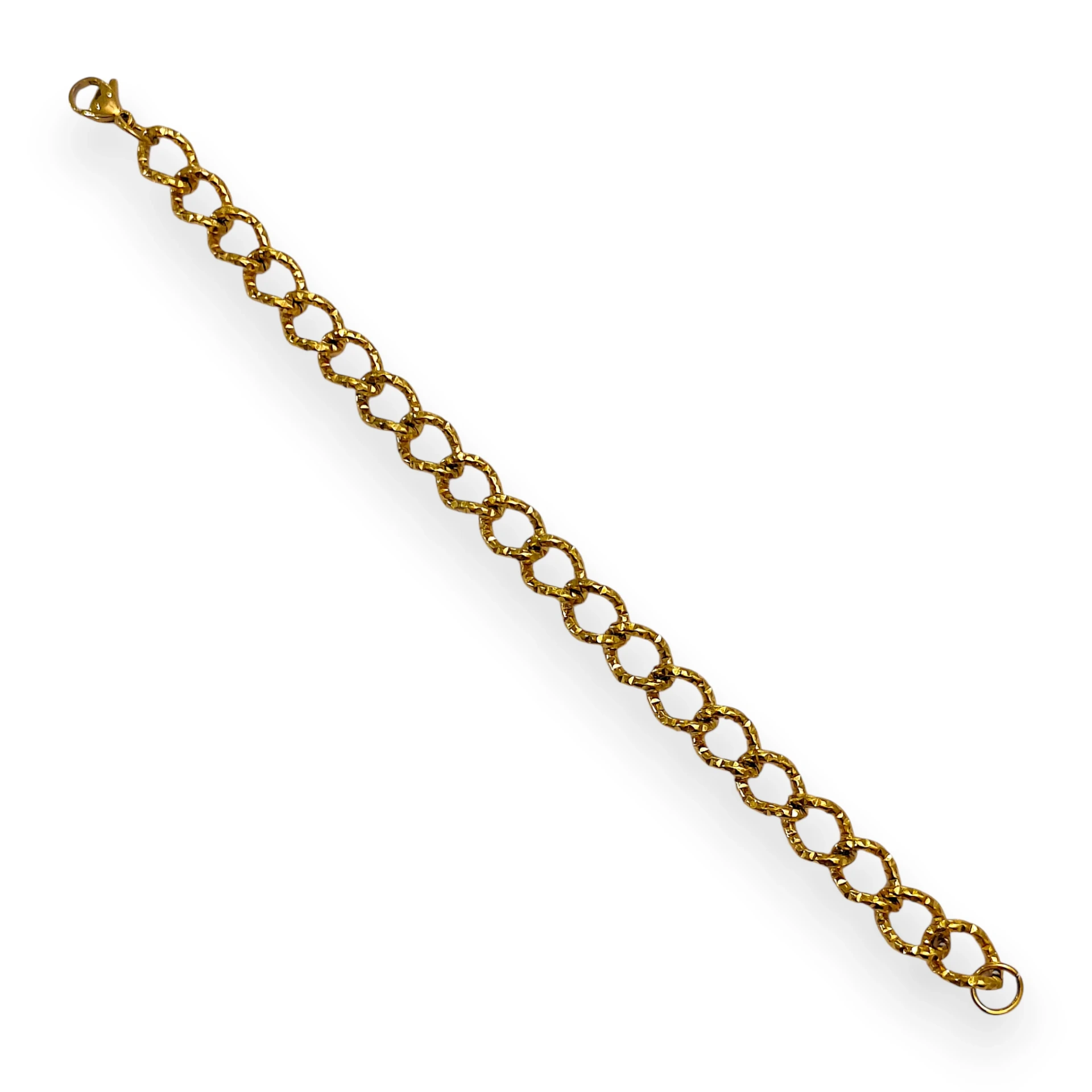 [PUL938161] Pulsera Eslabones Facetados Urban Style