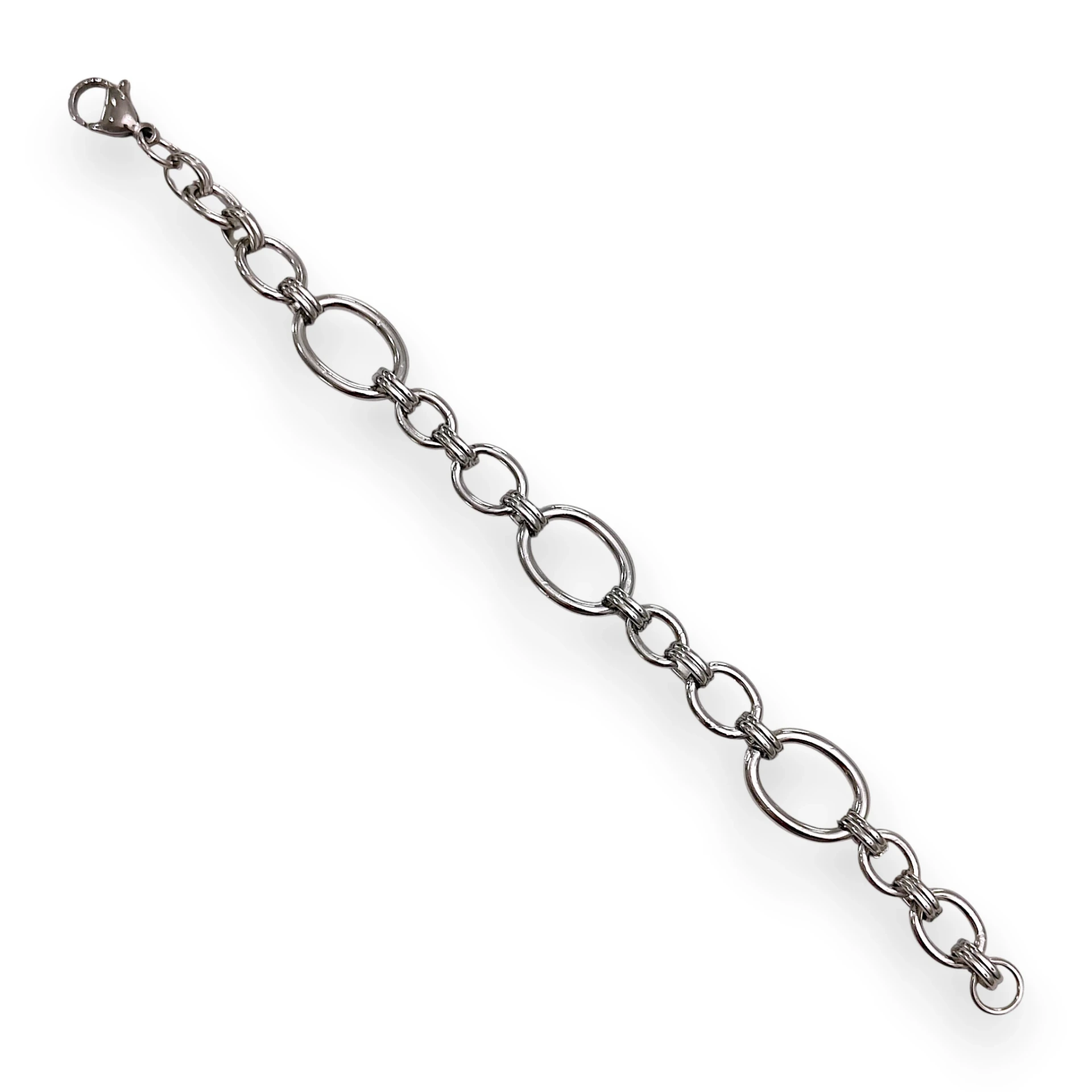 Pulsera Eslabones Mixtos Minimal